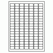 460 - Label Size 25mm x 15mm - 126 labels per sheet